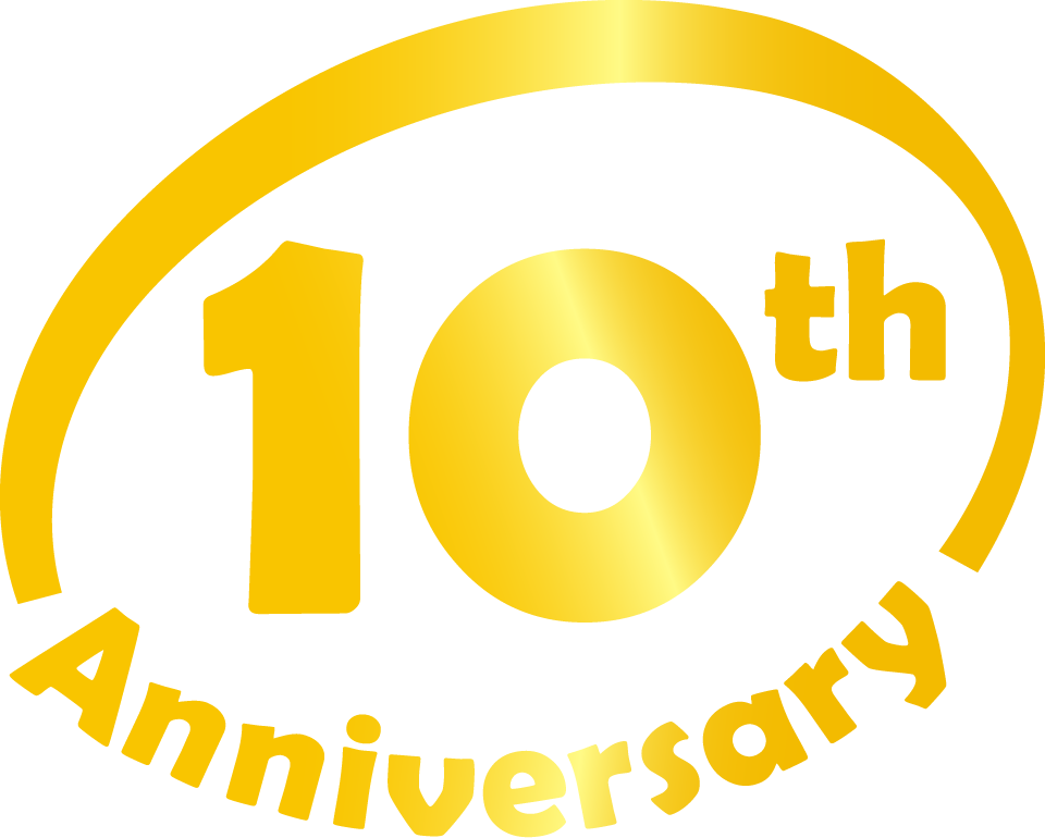10th anniversary logo